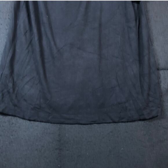 LOFT Womens Top Black Cold Short Sleeve Shoulder Rayon Blend Stretch M - Picture 3 of 12